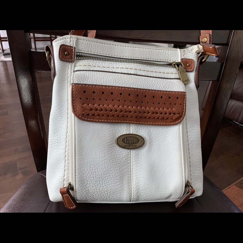 boc White Crossbody Bag
